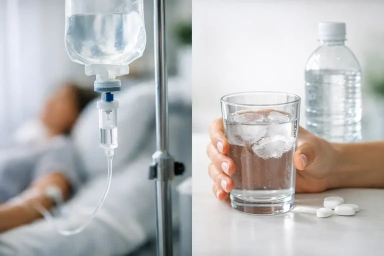 IV Hydration vs Oral Hydration Explained